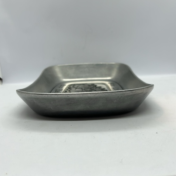 Wilton Armetale Pewter Give Us This Day Our Daily Bread Tray USA 10.75” NWT - Picture 7 of 9
